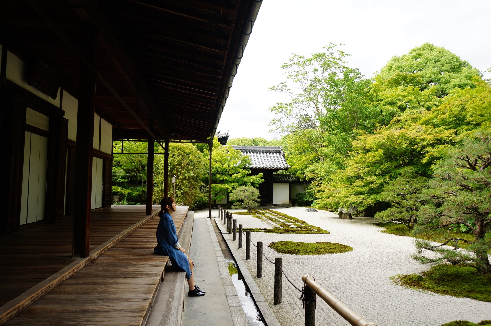 Kyoto temple garden — the living tradition