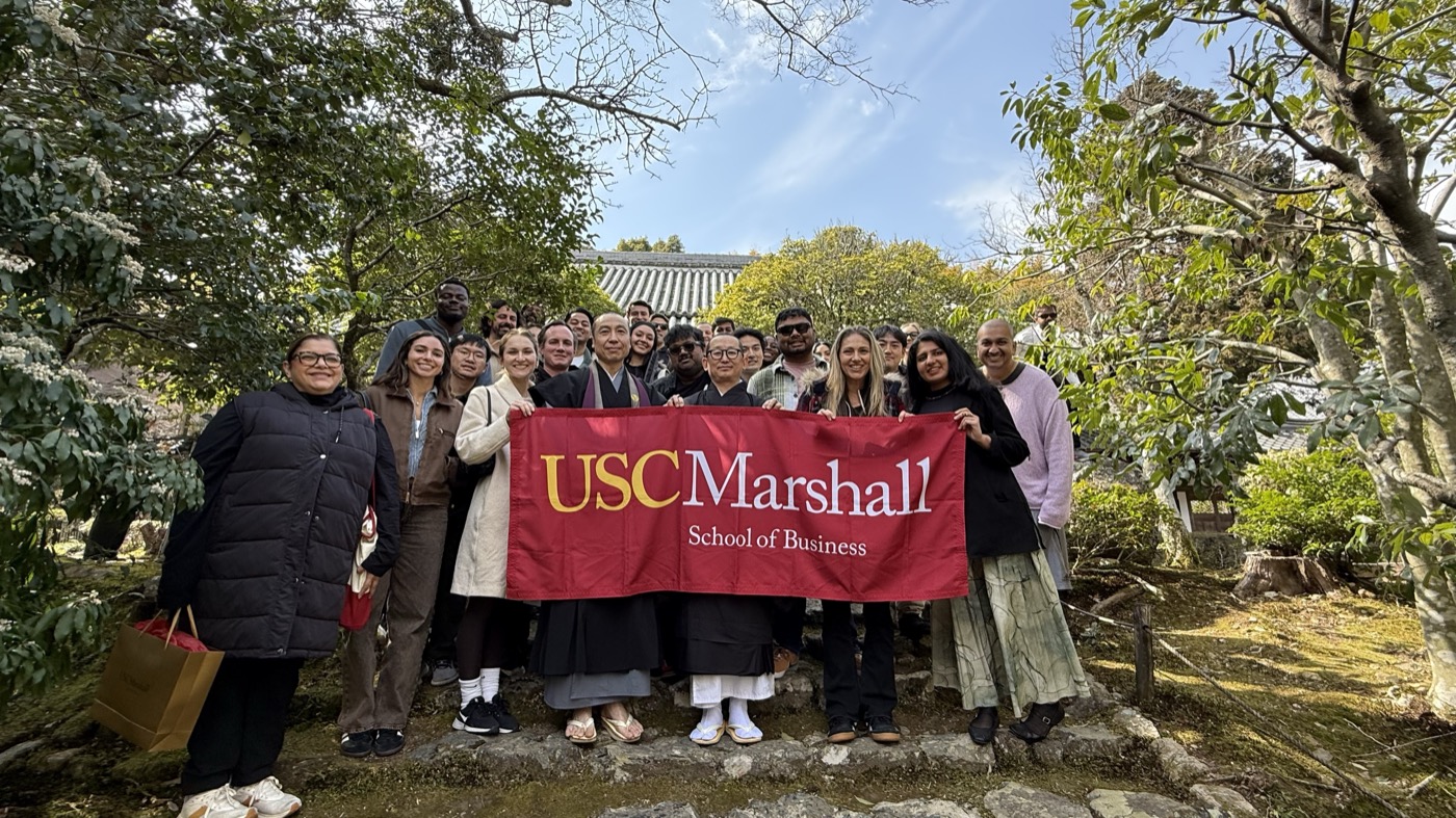 Hosting USC Marshall MBA Students in Kyoto